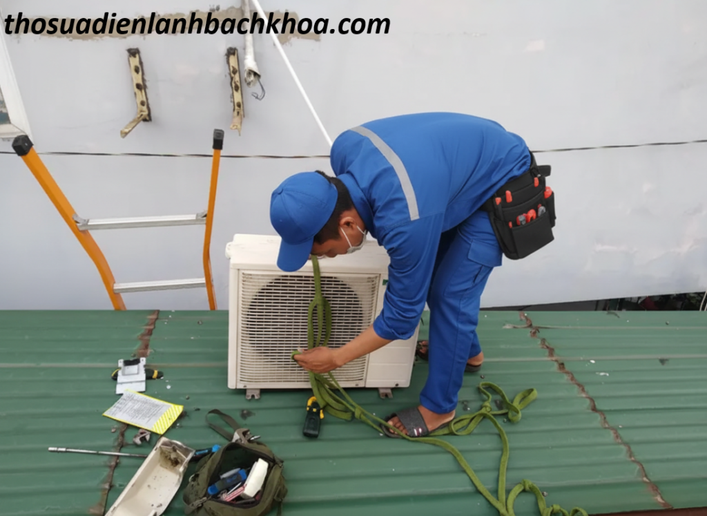 sửa máy lạnh huyện bình chánh giá rẻ