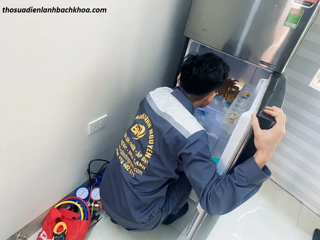 bảo dưỡng sửa tủ lạnh huyện hòa vang giá rẻ