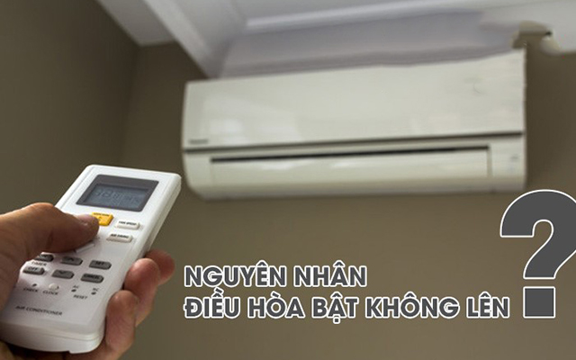 điều hòa bật không lên nguồn