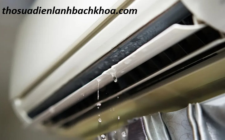điều hòa chảy nước phải làm sao