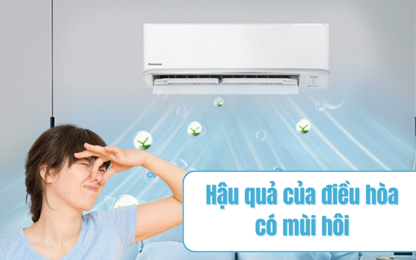 nguyên nhân điều hòa có mùi hôi