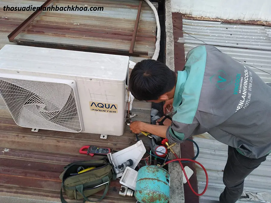 dịch vụ sửa máy lạnh quận 4 giá rẻ