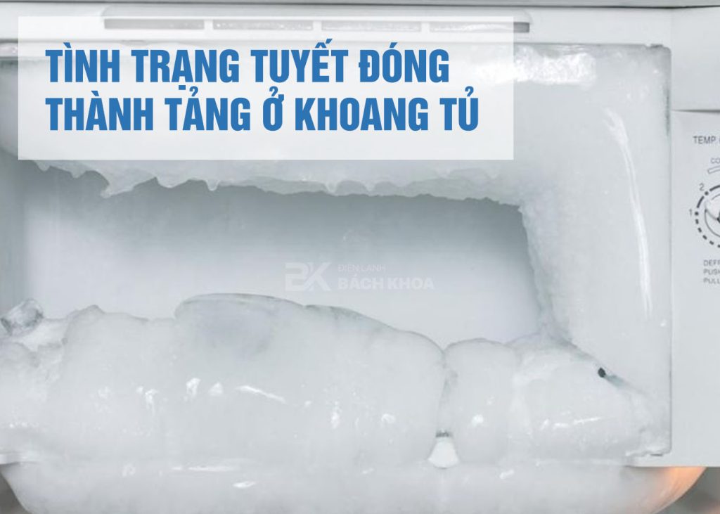 tại sao tủ lạnh bị đóng tuyết