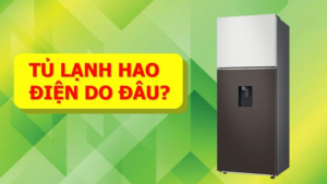 nguyên nhân tủ lạnh hao điện
