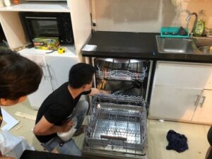 sửa máy rửa chén quận 6 tại nhà