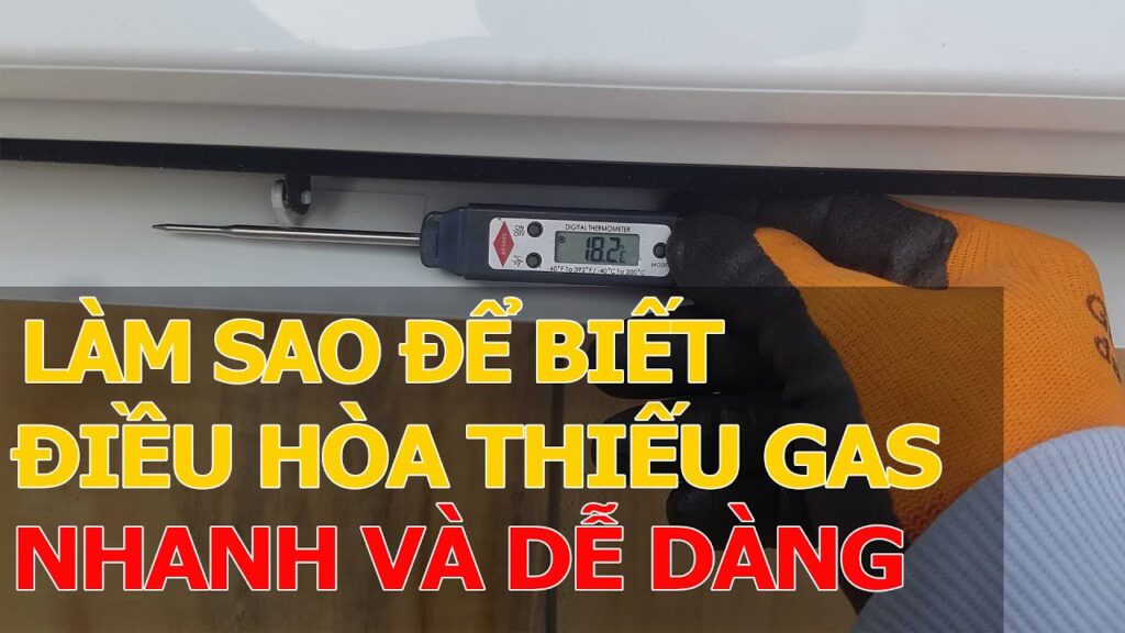 máy lạnh bị thiếu gas có sao không