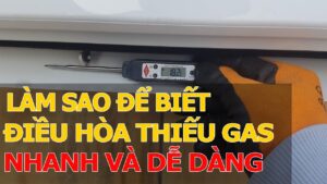 máy lạnh bị thiếu gas có sao không