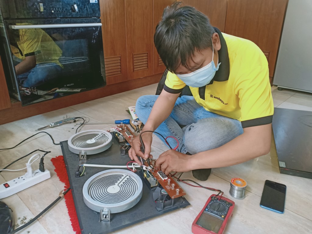 sửa bếp từ tạ nhà tphcm