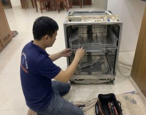 sửa máy rửa chén tại botanica premier