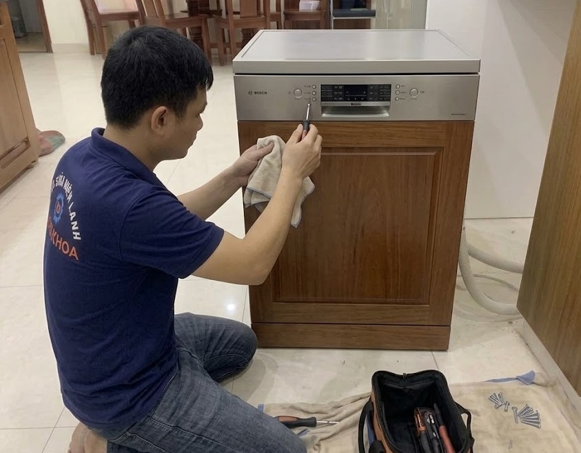 sửa máy rửa chén tại botanica premier