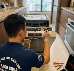 câu hỏi nên hỏi thợ sửa máy rửa bát tại Ứng Hòa