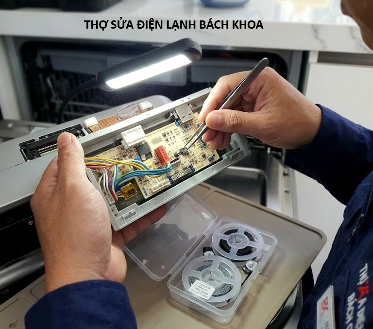 sửa máy rửa chén tại kingdom 101 quận 10