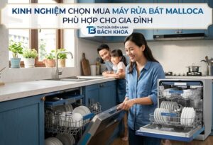 máy rửa bát malloca
