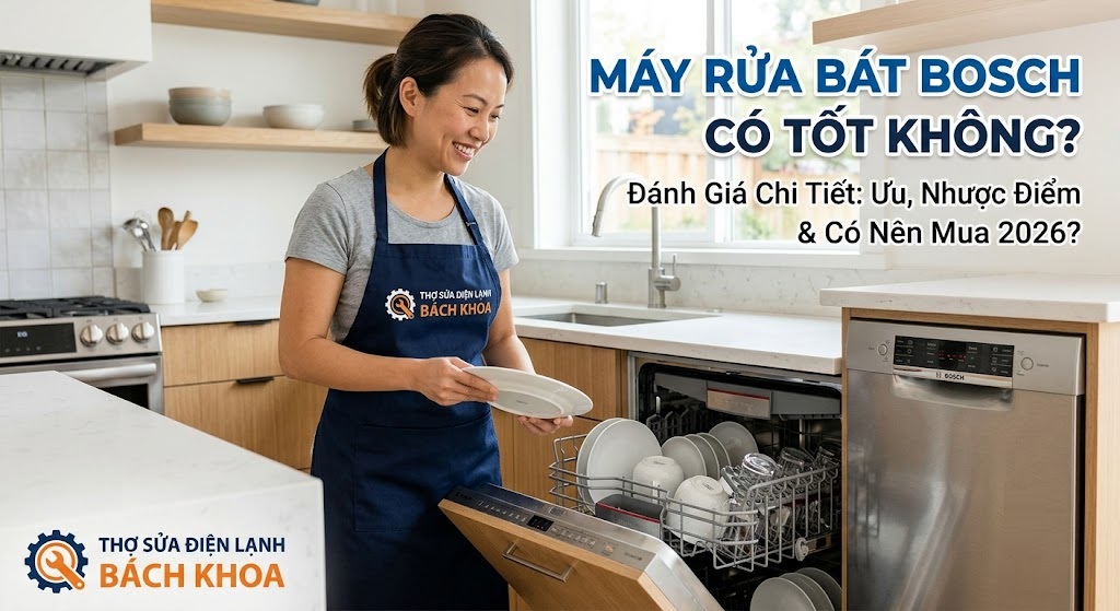 máy rửa bát bosch có tốt không
