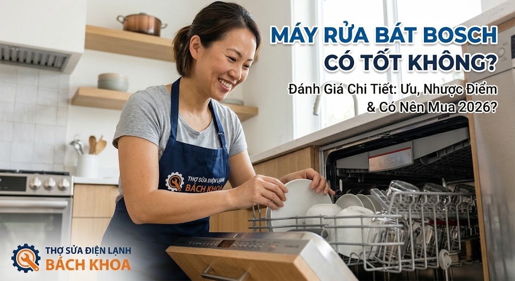 máy rửa bát bosch có tốt không