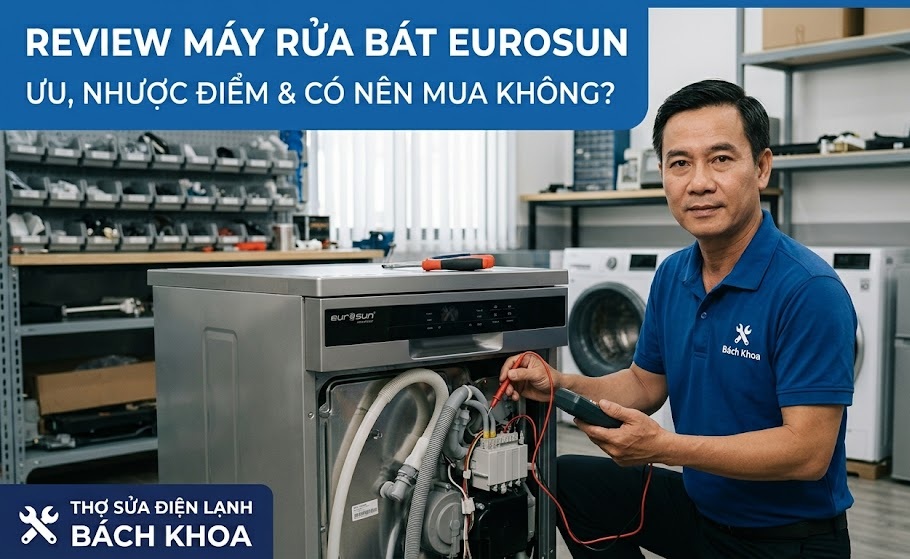 Máy rửa bat Eurosun