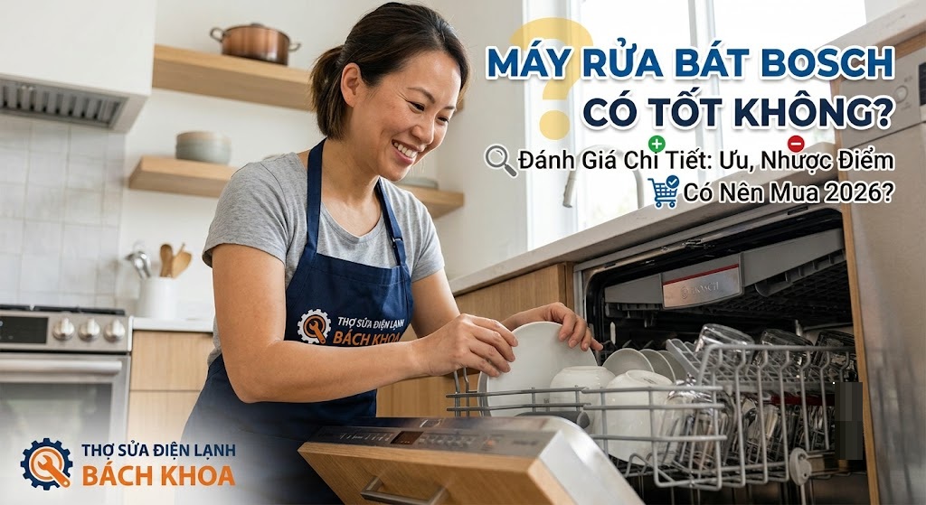 máy rửa bát bosch có tốt không