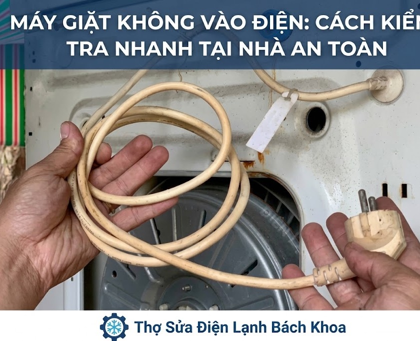 mẹo sử dụng hạn chế tình trạng máy giặt không vào điện