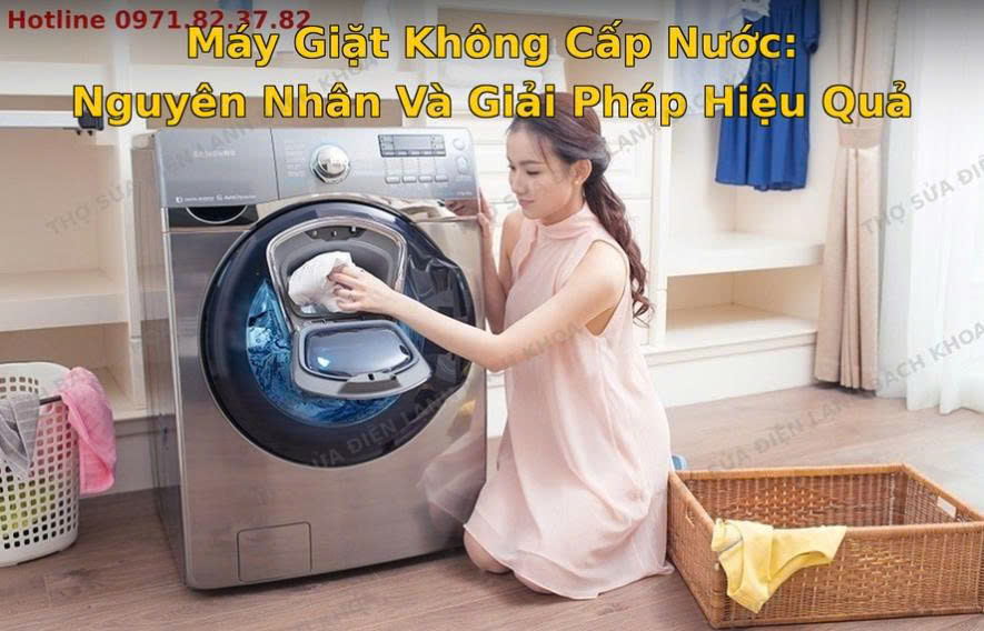 lưu ý cần tránh khi xử lý sự cố máy giặt không cấp nước