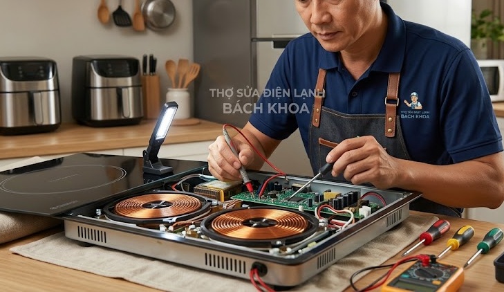 sửa bếp từ tại đông anh chuyên nghiệp