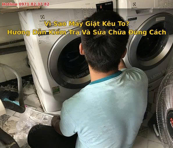 mẹo sử dụng hạn chế tình trạng máy giặt kêu to