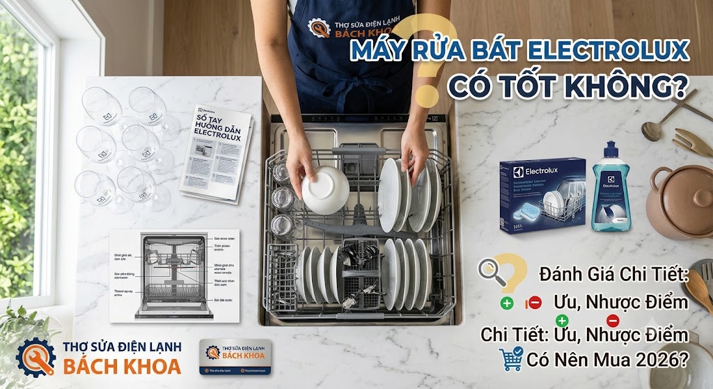 máy rửa bát electrolux có tốt không