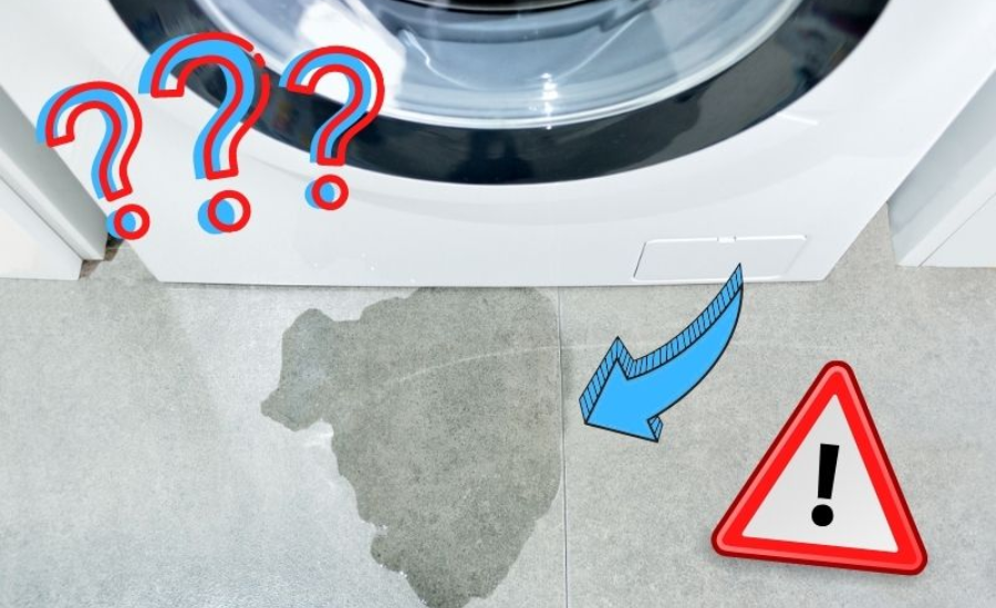 máy giặt rò rỉ nước có nguy hiểm không?