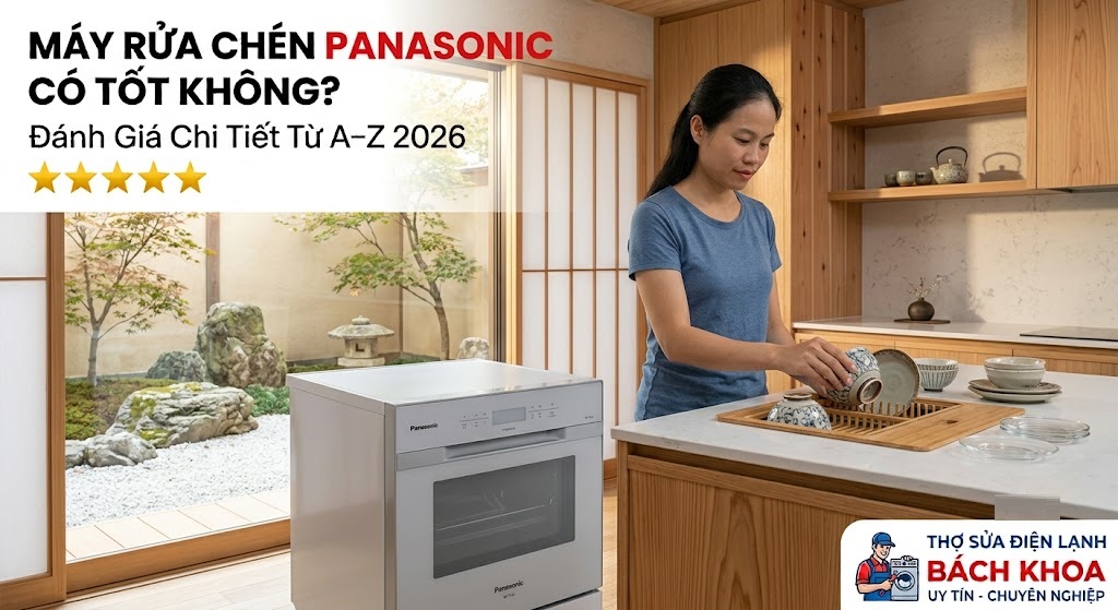 máy rửa bát panasonic