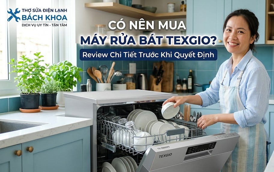 Máy rửa bát Texgio
