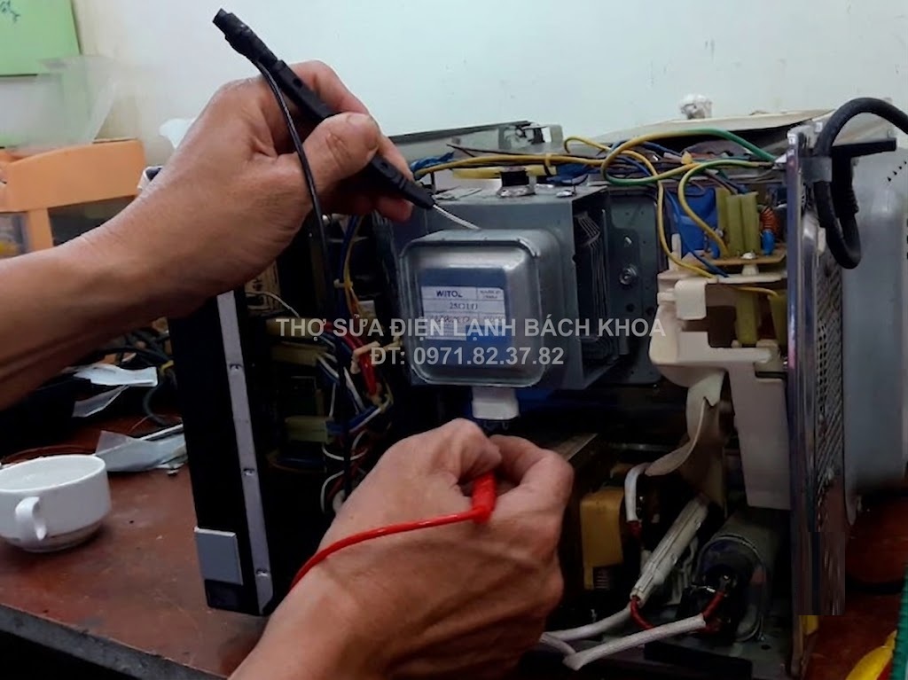 thợ sửa lò nướng quận Hoàng Mai phục vụ 24/7