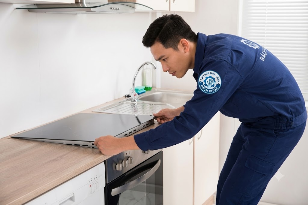 xác định nguyên nhân bếp từ bị nhảy aptomat