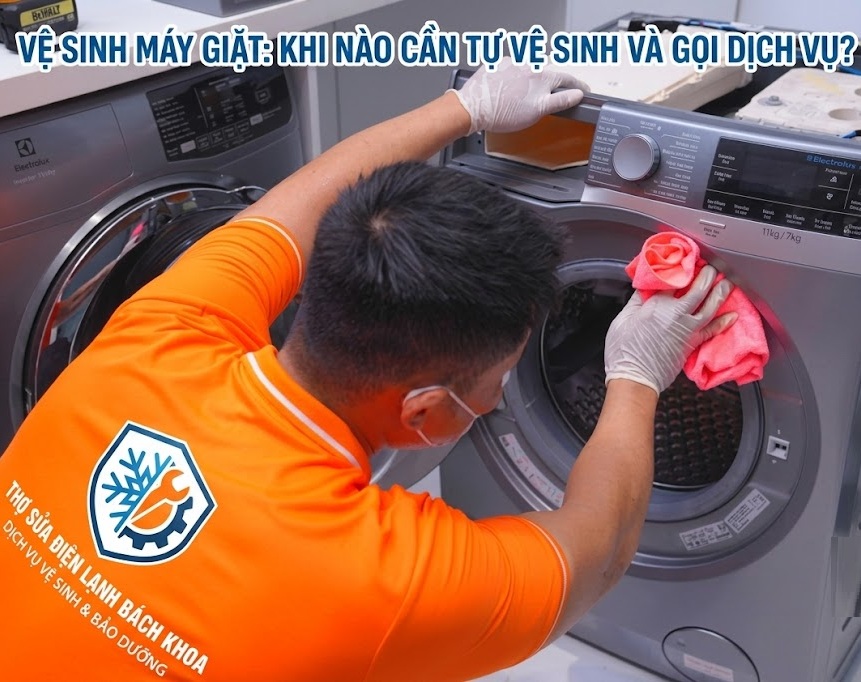 lý do việc vệ sinh máy giặt định kỳ là cần thiết