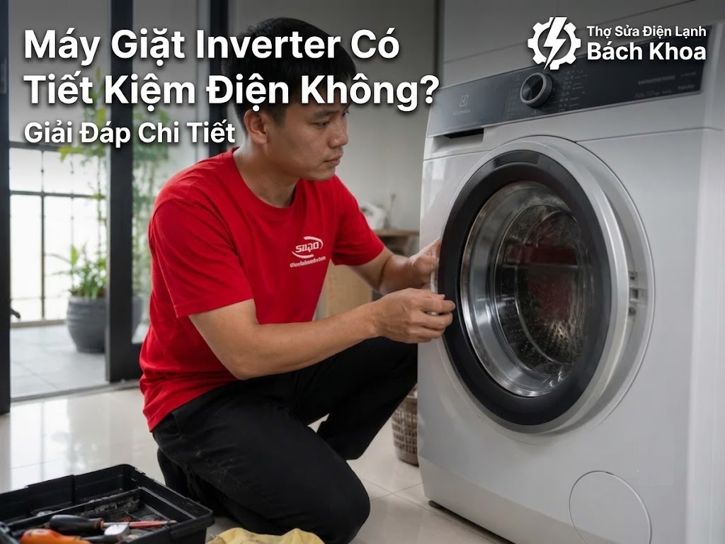 máy giặt inverter có thực sự tiết kiệm điện?