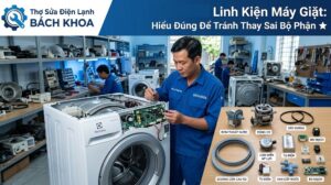 linh kiện máy giặt