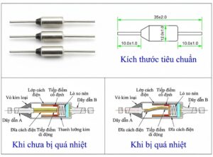 Cầu chì nhiệt tủ lạnh có tác dụng gì?