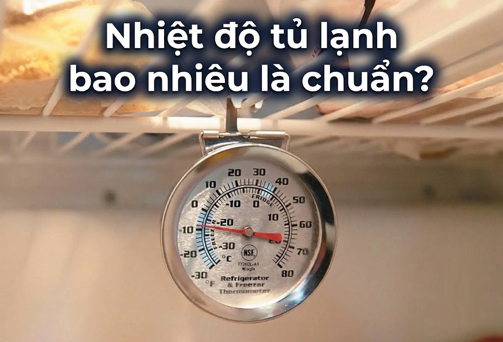 Mức nhiệt độ chuẩn tủ lạnh
