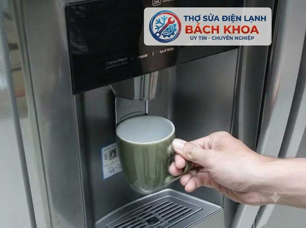 sử dụng bộ lọc nước tủ lạnh đúng cách