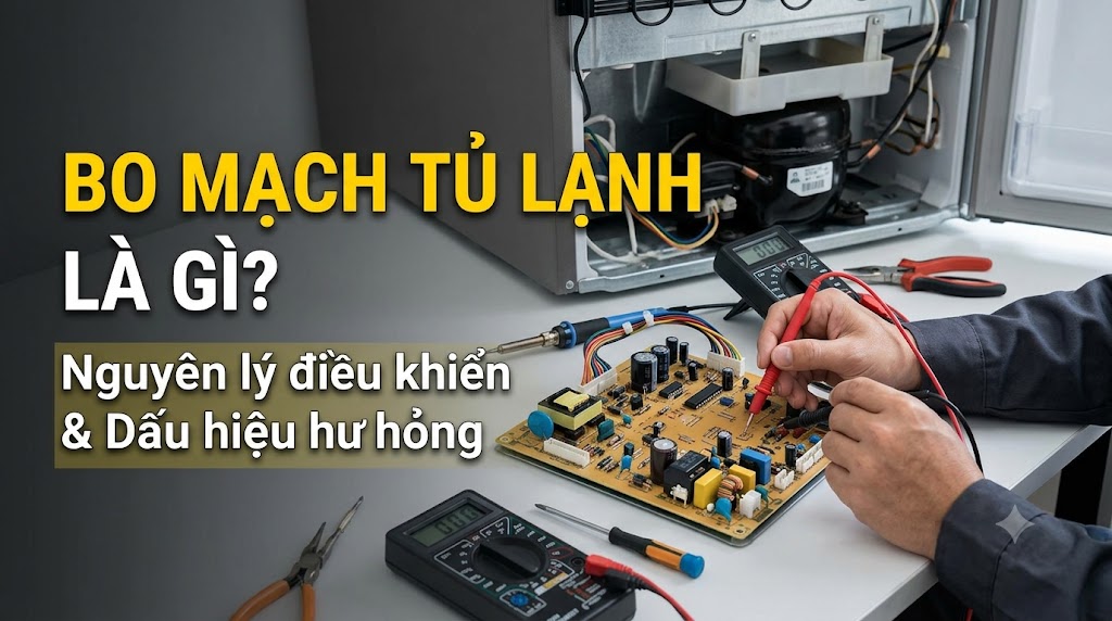 Bo mạch tủ lạnh là gì và vị trí lắp đặt