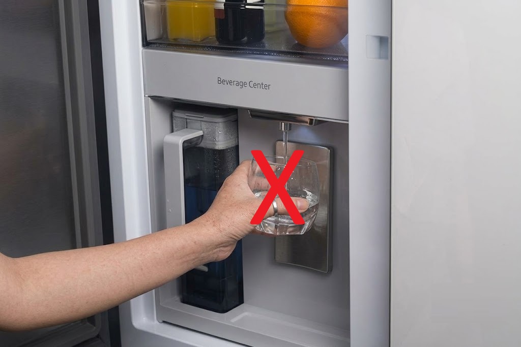 Nguyên nhân tủ lạnh không lấy được nước